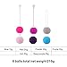 Kegel Balls for Tightening – 6 Kegel Exercise Weights Exercise kit for Beginners to Advanced for improving Bladder Control and Tightening Pelvic Floor Muscles, Silicone Kegel Balls for Women