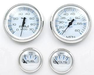 UPC 759266000025 product image for Faria KTF002 O/B 4-Gauge Boxed Set-Chesapeake White, Stainless Steel (B001HBWXFQ | upcitemdb.com