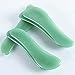 Jade Gua Sha Scraping Massage Tool, Real Aventurine Jade Gua Sha Board for Full Body Relaxing, Natural Trigger Point Deep Tissue Therapy Tool for Pain Relief, Anti Aging Facial Gua Sha Tool (S + H)