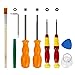 Kupton Nintendo Screwdriver Triwing Professional Full Tool Repair Kit for Nintendo Wii /DS /DS Lite /GBA/Gamecube Security Screw Driver Game Bit Set