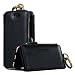 iPhone 6S Case, iPhone 6 Case, iPhone 6 Wallet Case,BENTOBEN Wallet Case Kickstand Faux Leather Zipper Coin Purse Flip Case Detachable Phone Cover Credit Card Slots Holder Case for iPhone 6/6S, Black