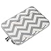 Runetz - 13-inch Chevron Gray Neoprene Sleeve Case Cover for MacBook Pro 13.3