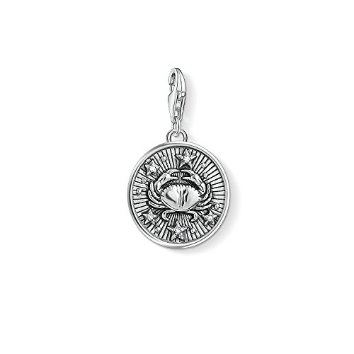 THOMAS SABO Damen Charm-Anhänger Sternzeichen Krebs Charm Club 925 Sterling Silber 1643-643-21