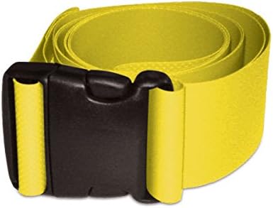 Impervious Plastic Gait Belt 2"W 84" - Yellow