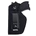 CREATRILL Inside The Waistband Holster | Compatible with M&P Shield 9mm.40.45 Auto/Glock 26 27 29 30 33 / Ruger LC9, LC380 / Springfield XD & Similar Pistols | Gun Concealed Carry IWB Holster