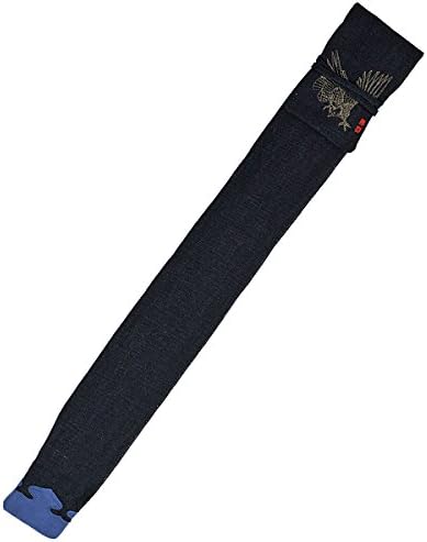 剣道竹刀袋 ソフト帆布鷹絵入 三本入竹刀袋