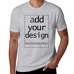 Custom T Shirt for Men Gym Sports Personalized