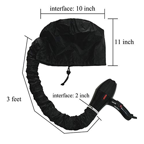 image for HYRIXDIRECT Bonnet Hood Hair Dryer Attachment Adjustable Hooded Bonnet