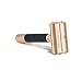 Adjustable Double Edge Safety Razor, The Crusader by VIKINGS BLADE, Long Handle, Butterfly Twist-To-Open Head, Eco Friendly, Luxury Leatherette Case. Smooth, Close, Clean Shaving (Variation: Ragnarr)