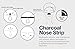 Kareway Epielle Deep Cleansing Charcoal Nose Strip (Pack of 12)