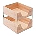 Carver Brass Desk Tray Supports for Stacking Trays, 4 Brackets, 16 Pins (CW07256)