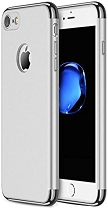 iPhone 7case, Black color, With a couple of nice features, Good grip &amp; anti slip, Anti scratch, Shock absorption And 360 protection (Silver)