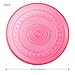 Petper Dog Flying Disc Toy, Dog Frisbees Indestructible 9 inches, Pink