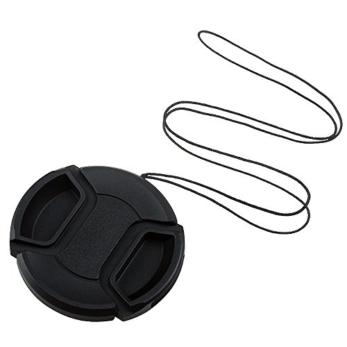 Insten 55mm Camera Lens Cap, Black