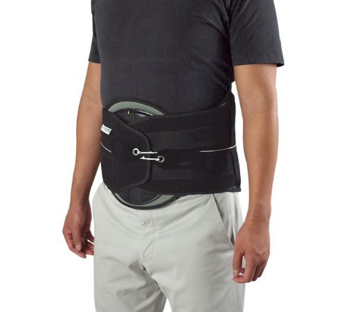 Aspen Quikdraw Pro Back Brace Black Medium 31 37