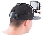 POV Head Mounted Camera Strap for Your iPhone, Samsung Galaxy, Note, & More. Film Action Videos with All Your Devices