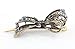 Leegoal Lovely Vintage Jewelry Crystal Bowknot Hair Clips Hairpins- For Hair Clip Beauty Tools