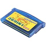 Min 369 In One 2048M Game Pack Card NDS Game For GBM GBA blue