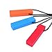 Chewy Block Necklace (3 Pack + Extra Clasp) Mild to Moderate Chewers Chewable Stimulation, Textured Oral Support Boys, Girls, Children with Autism, Motor Skill, Special Needs (Red Blue Orange)
