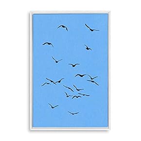 Framed Canvas Wall Art for Living Room, Bedroom Simple Style Theme Canvas Prints for Home Decoration Ready to Hang - 16x24 inches