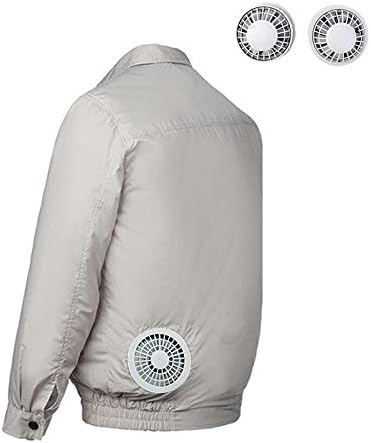 HomeYoo Air Conditioned Cooling Fan Jacket, Workwear for High Temperature
