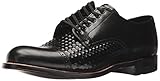 STACY ADAMS Men's Madison Cap Toe Oxford, Black, 12