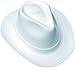 OccuNomix VCB100-00 Cowboy Style Hard Hat with Squeeze Lock Suspension, One Size Fits Most, White