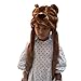 YIJUE Brown Bear Animal Hat and Muffler With Mittens