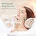 Jade Roller for Face,Anti-aging Jade Roller Massager Eye Jade Facial Roller for Women Puffiness, Real Jade 100% Natural Herbivore Jade Facial Roller Jade Stone Roller Set with Gua Sha Tool,Case,Pouch