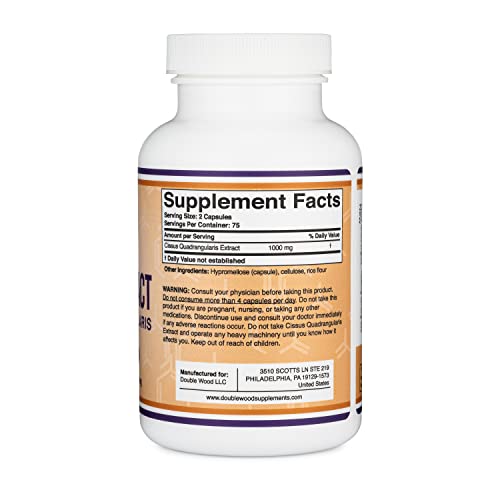 Cissus Quadrangularis Super Extract, 150 Capsules, Manufactured in The USA, Dietary Supplement