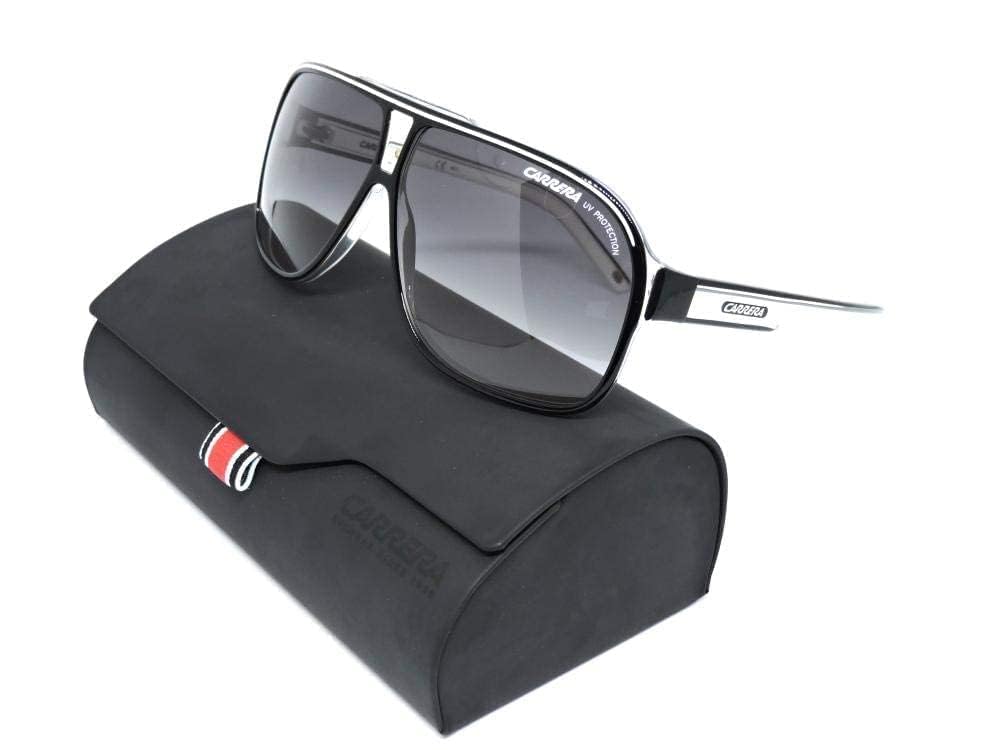 Carrera GRAND PRIX 2 BLACK WHITE/DARK GREY SHADED 64/9/130 Herrenbrillen Sonnenbrillen 6