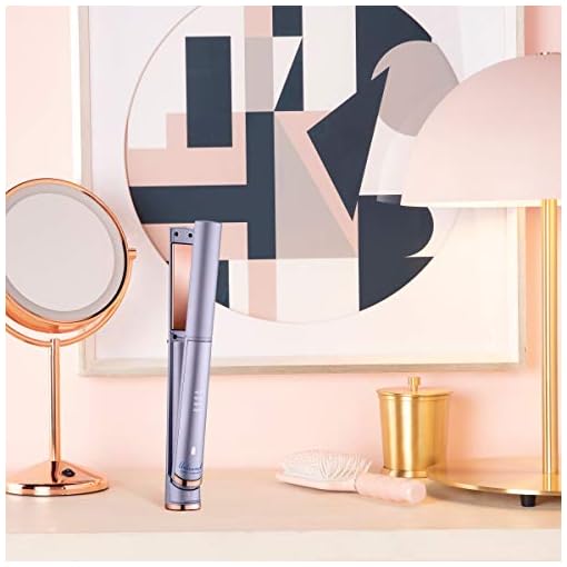 Conair Unbound Cordless Titanium 1" Flat Iron - The First High Performance Cordless, Rechargeable Flat Iron for Sleek & Straight Styles Anytime, Anywhere