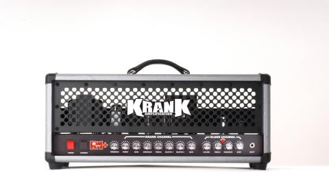Silver Rev Plus 120-Watt Tube Guitar Head with Black Grill
