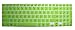 Translucent Green Ultra Thin Soft Silicone Gel Keyboard Protector Skin Cover for 15.6-Inch Asus VivoBook A551L K551LN N551LN N551JK S551LA S551LN S551X V551 V551LA V551LB R553L R553LN Transformer Book Flip TP500LA TP500LN series US Layout(if your 