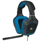 Logitech G430 7.1 DTS Headphone: X and Dolby Surround Sound Gaming Headset for PC, Playstation 4 – On-Cable Controls – Sports-Performance Ear Pads – Rotating Ear Cups – Light Weight Design