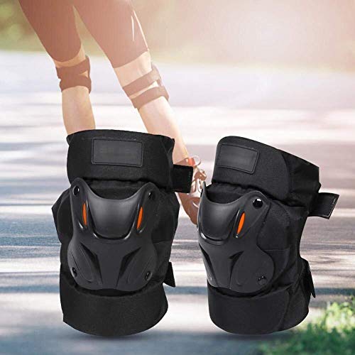 Penghayi Injuries Relief Hiking Knee Support Cycling Knee Guard with Adjustable Strap Adult Child Skateboard Roller Skating Knee Protective Safety Gear Pad Mountaineering - Thumbnail 4