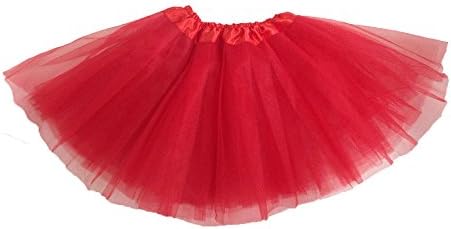 Vuffuw Women's Tutu Fancy Mini Skirt, Adult Teen Classic Elastic Tulle Tutu Skirt For Dress-up Parties Ballet Dancing Costumes Dancing, Evening Christmas Halloween