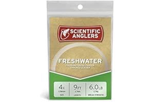 Scientific Anglers Freshwater Nylon Leaders 9", 3 Pack