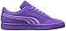 PUMA Men's Suede Classic Badge Sneaker,Electric Purple,9 M US