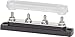 Blue Sea Systems 2307 150 Amp Common BusBar with 4 studs and a cover, With Cover, 150A