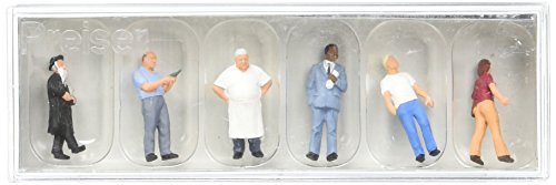 Preiser 10471 Pedestrians American Pedestrians #2 HO Model Figure
