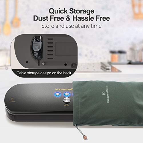 KitchenBoss Vacuum Sealer Machine for Foods Preservation Automatic