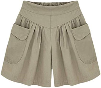 ZHOUJINGTIAN Women's Shorts Xia Jiafei XL Women's Wide Leg Shorts Wild hot Pants Skirt