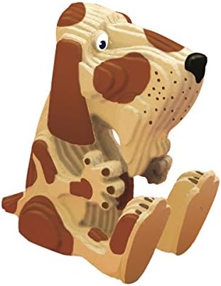 TruTru Animals Dog European 3D Puzzle DIY Craft Kit ; Arts and Crafts, Model Kit