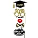 Amosfun Graduation Photo Props Glitter Graduation Phtoto Booth Props 2020 Graduation Party Decorations