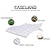EASELAND Twin XL Mattress Pad Pillow Top Quilted Fitted Mattress Cover/ Protector Extra Long Cotton Top 8-21