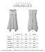 URBANCLEO Womens Handkerchief Hem Sleeveless eLong Tunic Tank Top Shirt (S-3X)