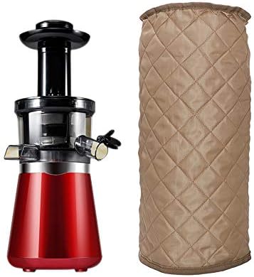 Quilted Blender Dust Cover, 16.5"x7.8" Polyester Cotton Blender Appliance Cover, Kitchen & Dining Small Appliance Dust and Fingerprint Protection