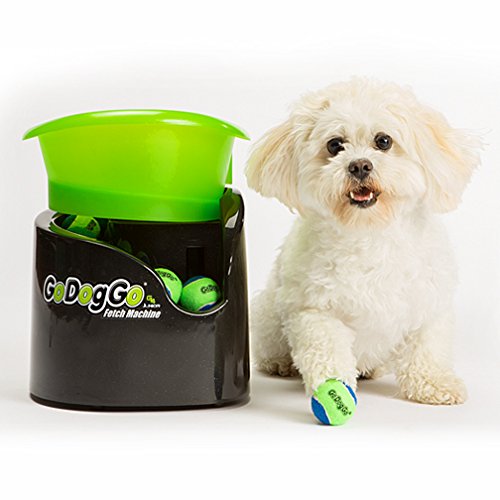 GoDogGo Automatic Dog Ball Launcher Junior Fetch Machine Dog Ball