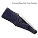 LETHMIK Mens&Womens Non-Slip Touchscreen Gloves Winter Warm Knit Wool Lined Texting Glove Blue Grey-Mens